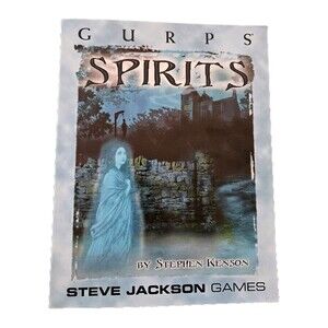 Steve Jackson Games GURPS Spirits By Stephen Kenson Role Playing 1st Ed 2001